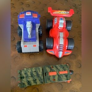 Toy Car Lot Transformer C-176B Bumper Battlers Optimus Prime